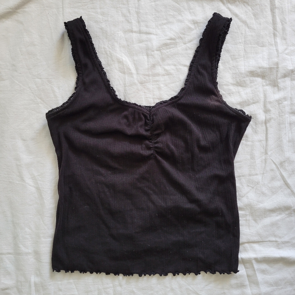 Lace Trim Tank